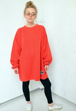 CHIEMSEE RED VINTAGE SWEATSHIRT