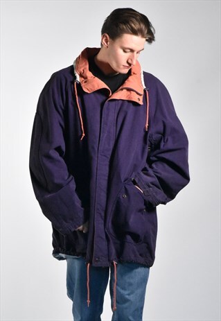 VINTAGE 1990S TIMBERLAND WEATHERGEAR CANVAS JACKET