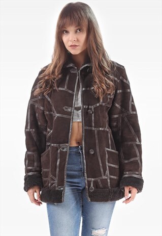 SHEEPSKIN VINTAGE 70S SHEARLING COAT