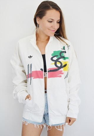 80S ADIDAS VINTAGE FESTIVAL JACKET
