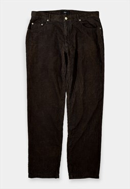 Vintage Corduroy Trousers Brown