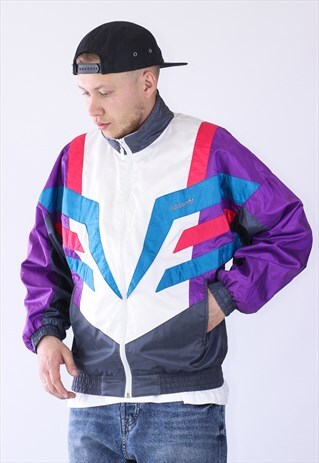 RARE VINTAGE MENS ADIDAS TRACK SUIT JACKET