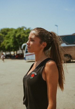 CLEVELAND "KAOTIKO ROSE" BLACK T-SHIRT