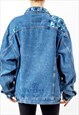 BLEU DENIM JACKET UPCYCLED