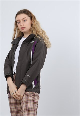VINTAGE THE NORTH FACE XS GREY LIGHTWEIGHT JACKET