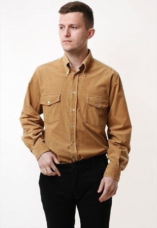 90S VALENTINO VINTAGE CORDUROY SHIRT 17269