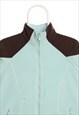 COLUMBIA 90'S ZIP UP WARM FLEECE MEDIUM BLUE