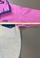 YOUTH'S MEDIUM PINK GREY PATAGONIA FLEECE