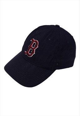 Vintage MLB Boston Red Sox Navy Baseball Cap Womens