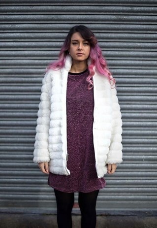 VINTAGE FAUX FUR JACKET