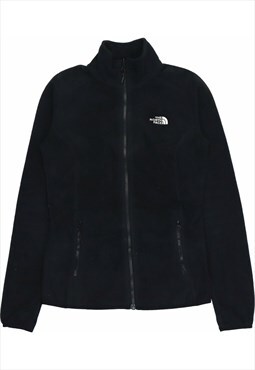 The North Face 90's Spellout Zip Up Fleece XSmall Black