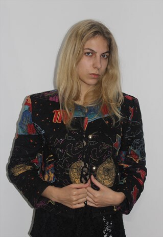 VINTAGE 90' AMAZING GALAXY MULTI JACKET