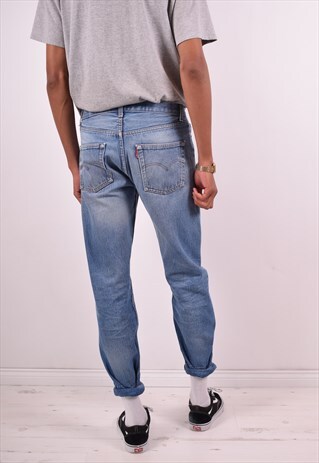 LEVI'S MENS VINTAGE JEANS W32 L29 BLUE 90S
