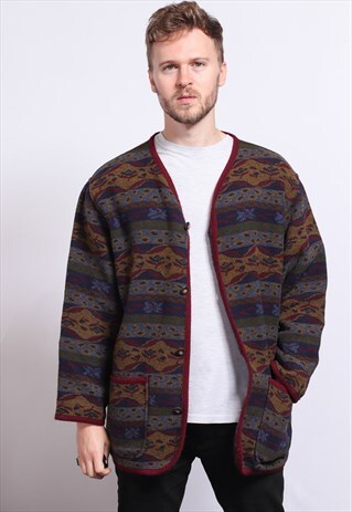 VINTAGE AZTEC INCA JACKET