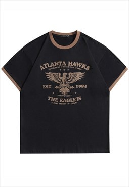 Kalodis American Vintage Eagle Print T-Shirt