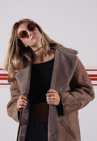 VINTAGE SHEEPSKIN COAT