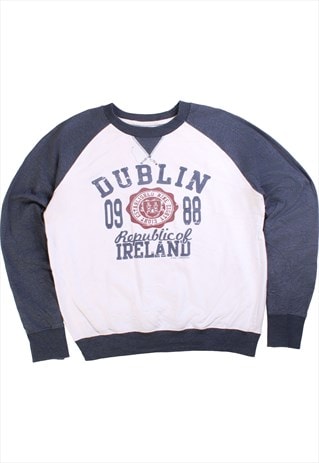 Vintage 90's Dublin Sweatshirt Dublin Heavyweight Crewneck