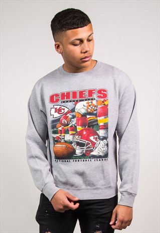 VINTAGE NFL SWEATSHIRT KANSAS CITY CHIEFS