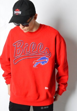 VINTAGE 90S BUFFALO BILLS NFL AMERICAN FOOTBALL SWEATSHIRT