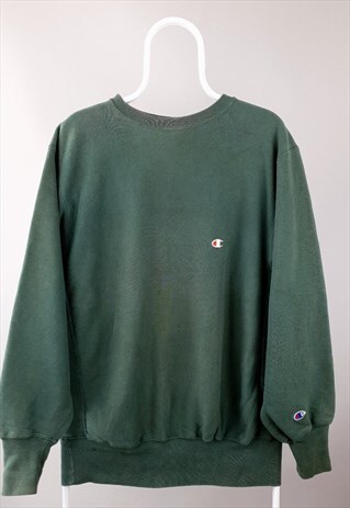 vintage green champion sweatshirt