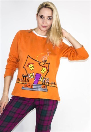 VINTAGE 90'S HALLOWEEN SWEATSHIRT