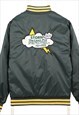 VINTAGE 90'S HOLLOWAY VARSITY JACKET ZIP UP WATERPROOF LONG