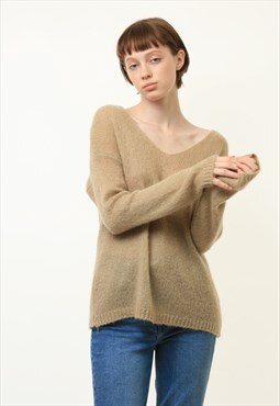 Mohair Sweater Jumper Cardigan Girlfriend Gift Present 4021