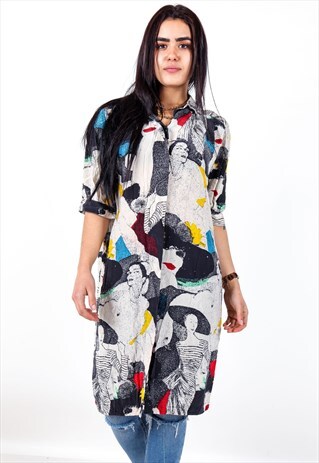 VINTAGE PATTERNED SHIRT S1384