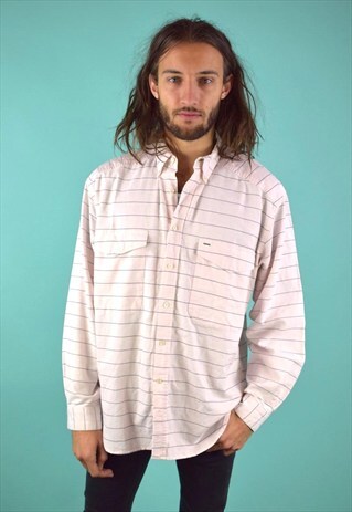 VINTAGE 90'S TOMMY HILFIGER STRIPED SHIRT