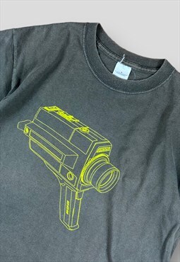 Vintage camera graphic T-shirt 