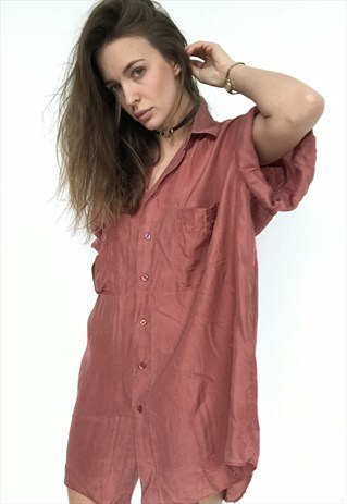 PATTERNED OVERSIZED RETRO VINTAGE UNISEX FESTIVAL SHIRT