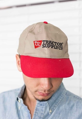 VINTAGE TRACTOR SUPPLY CO. CAP LOGO 90S ONE SIZE 2.1