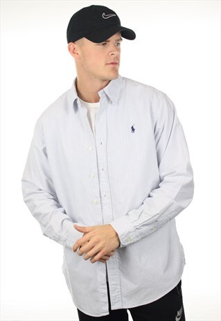 VINTAGE RALPH LAUREN LONG SLEEVE STRIPED SHIRT