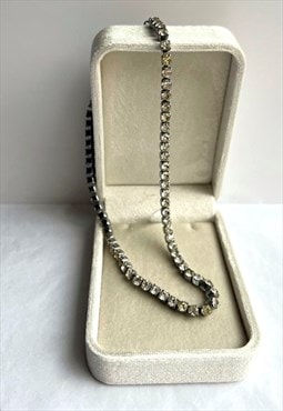 Vintage Diamanté Choker Necklace