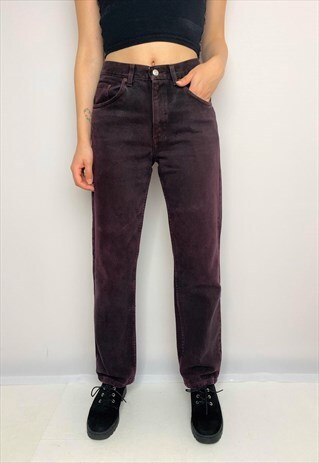 VINTAGE 90S DARK PURPLE JEANS