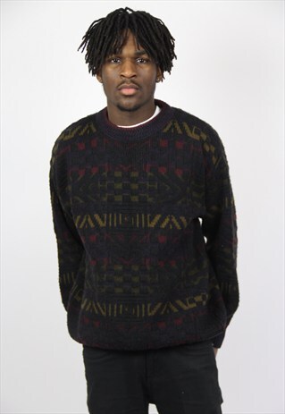VINTAGE PATTERNED JUMPER