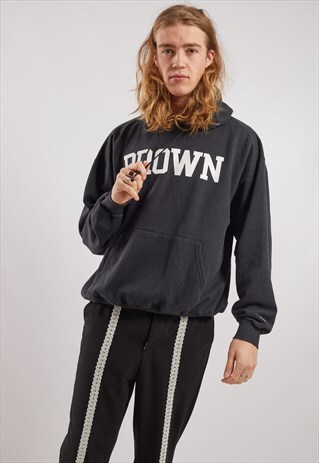 VINTAGE CHAMPION BROWN HOODIE