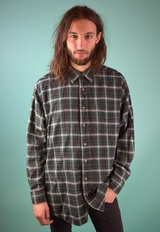 VINTAGE 90'S CHECKED SHIRT