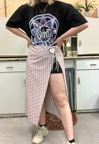 VINTAGE 90S 00S CHRISTIAN DIOR MONOGRAM SARONG