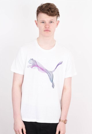 VINTAGE PUMA MESH T SHIRT BTPJ007