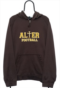 Vintage Alter Football Brown Sports Hoodie Womens