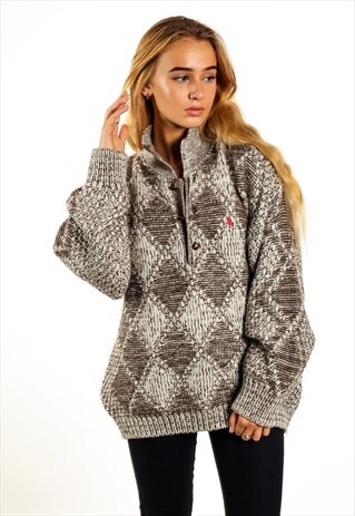 VINTAGE RALPH LAUREN KNITWEAR JUMPER K266