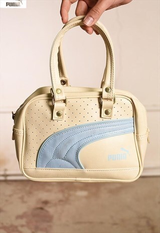 Y2K RETRO PUMA LEATHER MINI HANDBAG