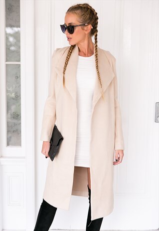 NUDE OVERSIZED COAT