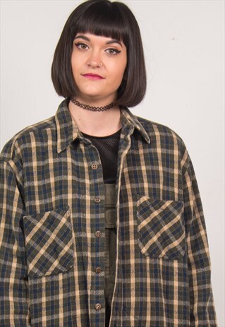 VINTAGE 90'S FLANNEL SHIRT