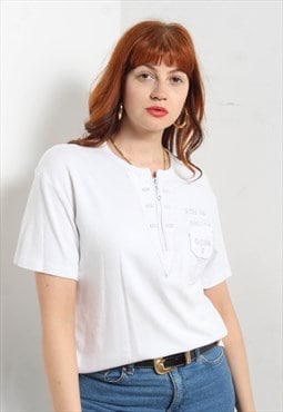 Vintage G-Star Raw Y2K Tunic T-Shirt White