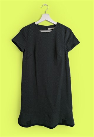 VINTAGE 90'S MINIMALIST POLKA DOTS MINI DRESS SHORT SLEEVES