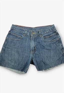 Vintage Levi's 514 Low Rise Denim Shorts Blue W28 BV18230