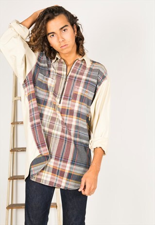 VINTAGE 80S POLO RALPH LAUREN SHIRT / R0508