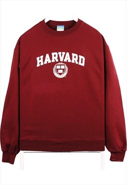 Vintage 90's Champion Sweatshirt Crewneck Printed Burgundy